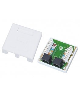 Socket A-LAN GN002 (cat. 5e UTP white)