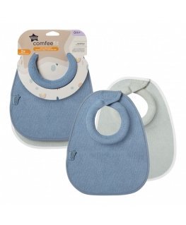TOMMEE TIPPEE bibs COMFEEFIT, 0 m+, 2 pcs., multicolour, 46353060