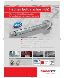 Fischer Bolt Anchor FBZ 10/30 25 pcs