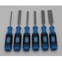 Kirschen Firmer Chisel Set 6pcs 1118 SB in display box 1118000