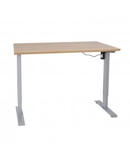 Письменный стол ERGO с 1 мотором 140x70см, гикори