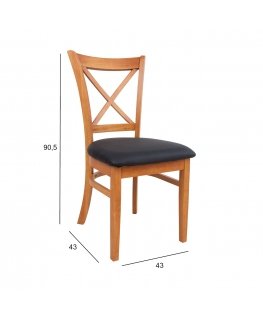 Krēsls MIX & MATCH melns