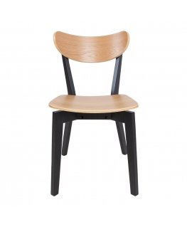 Chair ROXBY oak/black