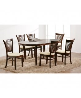 Dining table JOY 145/178x90xH74cm