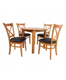 Dining set MIX & MATCH table and 4 chairs