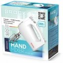 Brock Electronics HM 3001 WH mixer Hand mixer 300 W White
