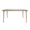 Table NORWAY 147x90xH73cm, beige