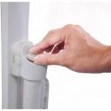 EmmaSafety roller door gate, white