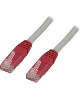Fuj: tech CAT6 U / UTP crossover network cable, 2 m, gray