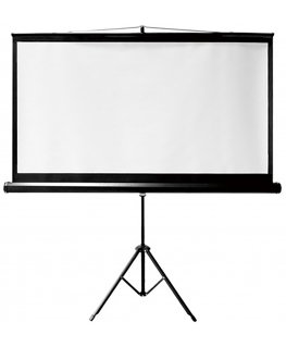 Leinwand Tripod 77" 16:9 -kannettava valkokangas