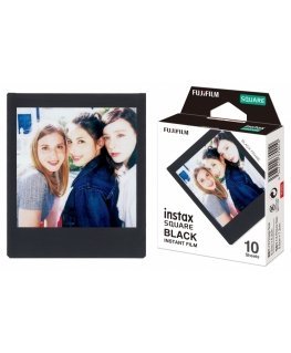 Fujifilm Instax Square Instant Film Black Quantity 10