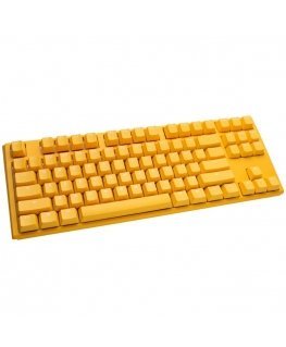 Ducky One 3 Yellow TKL Gaming Keyboard, RGB LED - MX-Black