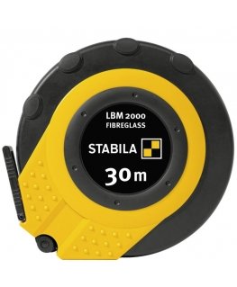 Fiberglass measuring tape LBM 2000, closed case, class III 30m, Stabila