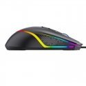 Aula F805 Multi-Color backlight Wired Gaming Optical mouse 7 buttons 800-6400dpi 4000FPS 32ips Black