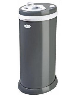 Ubbi diaper bin, Slate