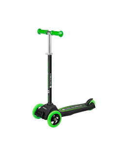 Three-wheel scooter REBEL KIDS WHEELS Green