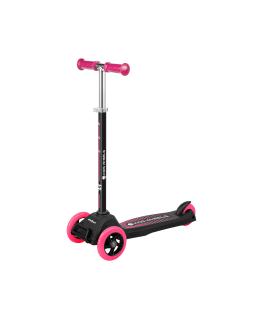 Triratis paspirtukas REBEL KIDS WHEELS Rožinis