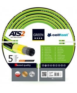 CELLFAST Žalias ATS2 SODO ŽARNOS DYDIS: 3/4" ILGIS: 50m