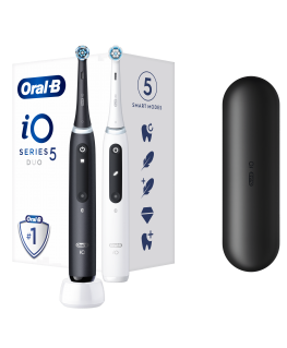 Toothbrush set Oral-B BRAUN iO 5 Matt Black/Quite White