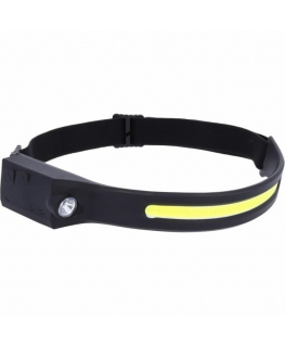 Headlamp with sensor switch, 270° light, rechargeable, USB-C, KS Tools