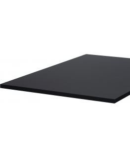 Elfen Ergodesk table top, 140 x 75 cm, matt black, anti-fingerprint surface