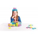 Clics toys Clics Klocki - 8 in 1 Bucket - Glitter CB-180