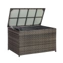 Cushion box WICKER 122x52xH62cm