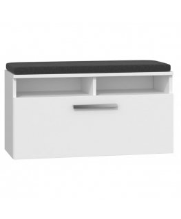 Topeshop RIVA SZAFKA BIEL batų dėžė Uždaras Balta