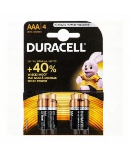 Patarei DURACELL Basic MN2400, 4-pakk