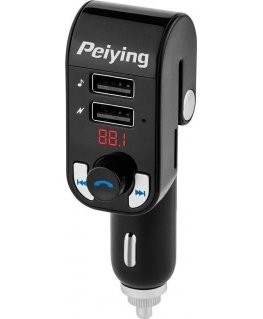 Peiying Car FM Modulator with Bluetooth