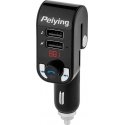 Peiying Automobilinis FM moduliatorius su Bluetooth