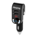 Peiying Automobilinis FM moduliatorius su Bluetooth
