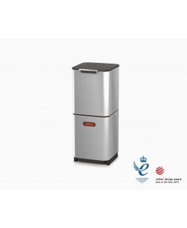 Joseph Joseph Waste Bin Totem 40 L Stainless Steel