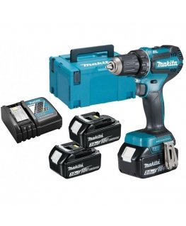 MAKITA. screwdriver-drill DDF485RF3J 18V 50Nm 3x3.0Ah MAKPAC