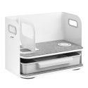 Maclean ergo office Desktop notebook wireless Qi charging shelf drawer Buhalend Home Office case up to 10 kg