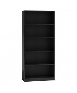 Topeshop R80 CZERŃ knygų lentyna biurui