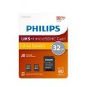 Philips MicroSDHC 2-Pack 32GB Class 10 UHS-I U1 incl. Adapter Philips MicroSDHC 2-Pack 32GB Class 10 UHS-I U1 incl. Adapter