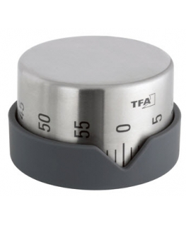 TFA-Dostmann 38.1027.10 äratuskell Hall, Roostevaba teras