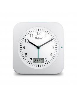 Mebus 25610 alarm clock Digital alarm clock White