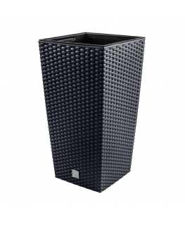 Prosperplast Pot with insert Rato Square DRTS265 anthracite