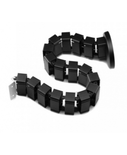 Maclean MC-727 B cable organizer Desk Cable sleeve Black 1 pc(s)