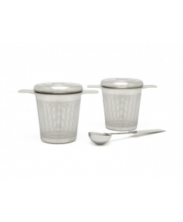 Bredemeijer Two tea filters with tea measuring spoon
