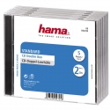Hama CD Double Jewel Case Standard, Pack 5 2 ketast Läbipaistev Hama CD Double Jewel Case Standard, Pack 5 2 ketast Läbipaistev