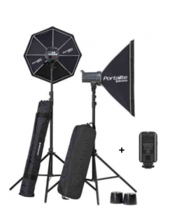 Elinchrom D-LITE RX 4/4 Softbox To Go valokuvaus studion laitesarja Musta