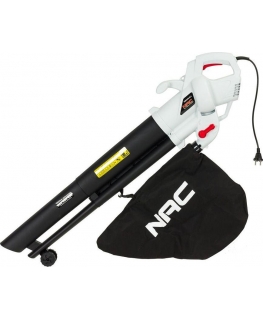 NAC Vacuum cleaner / blower 3200W WITH Shredder, 250 km/h.