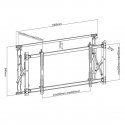 Bracket Mount Video wall Maclean MC-845 (Wall, 46" - 52", max. 35kg)