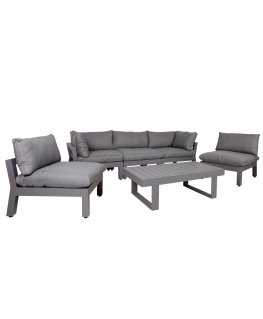 Garden furniture set FLUFFY table, sofa and 2 chairs