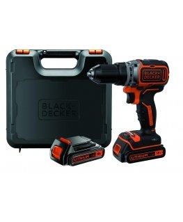 Black & Decker BD SCREWDRIVER 18V BL186KB 52Nm 2x1,5Ah BL