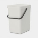 Brabantia Sort & Go 25 L 1 basket(s) Grey