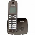 Panasonic KX-TG6811GA telefons DECT telefons Zvanītāja ID Brūns